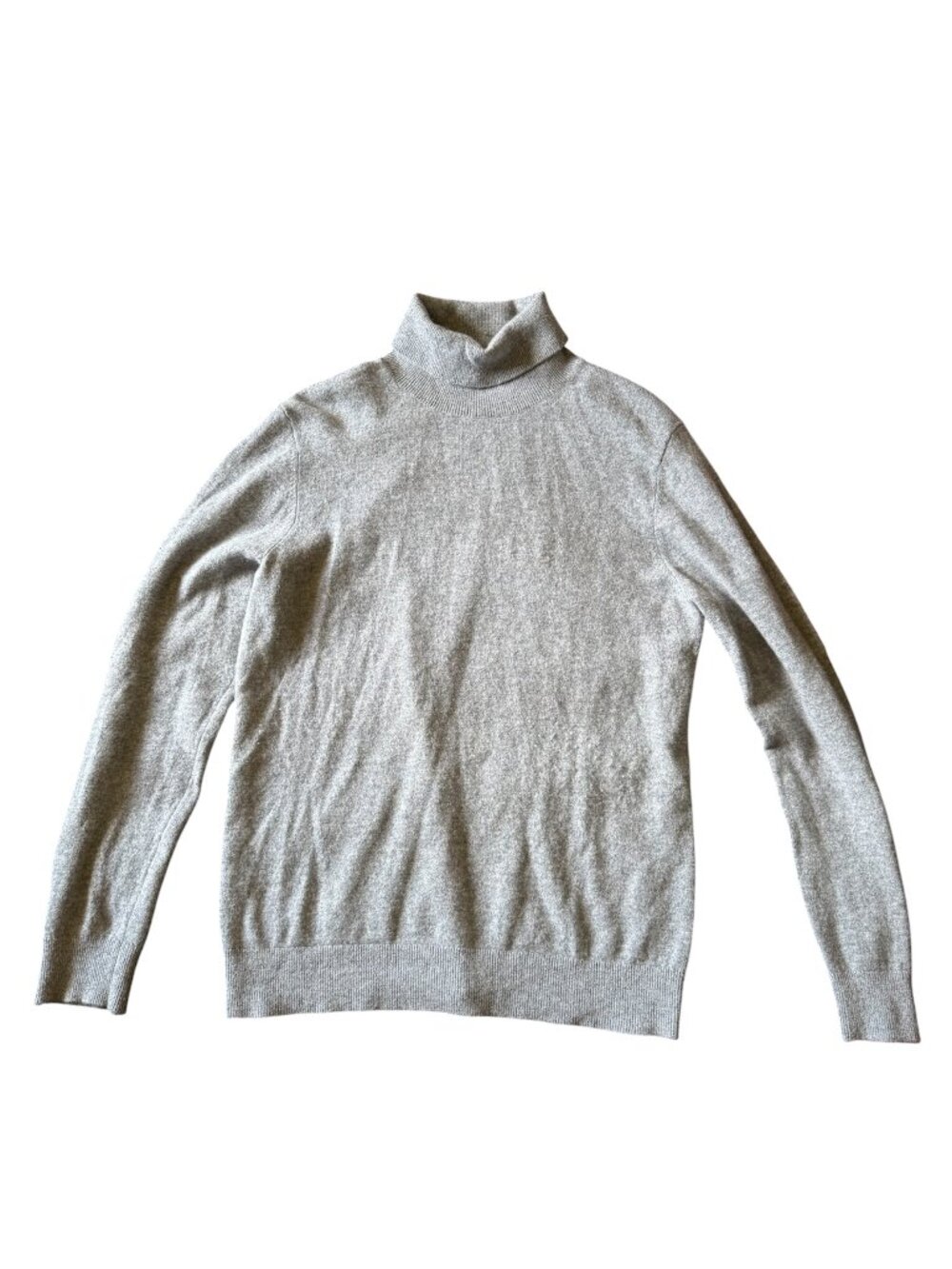 Quince gray cashmere turtleneck large